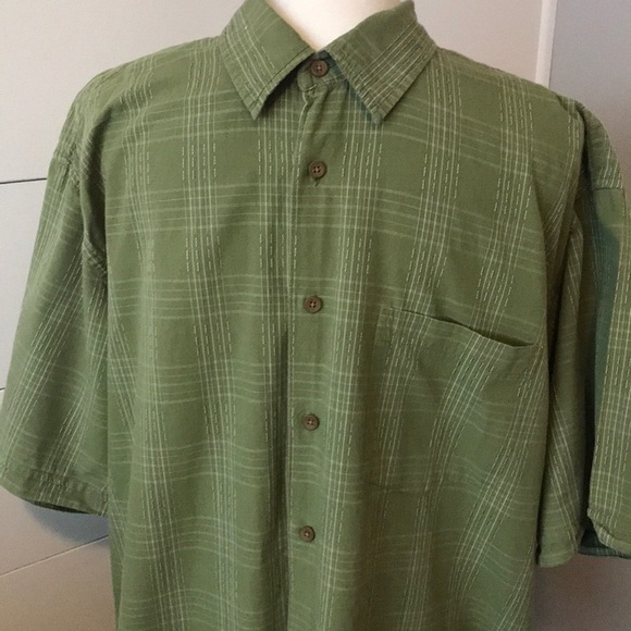 Men's Plus Size Arrow Print Short Sleeve Button Down Shirt main image 0